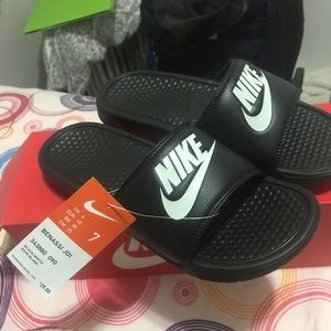 Brand new nike slides